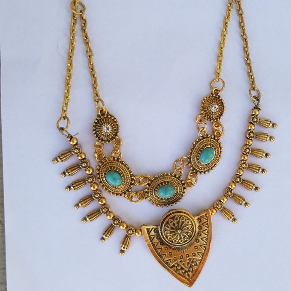 ❤Boho vintage Stone choker Neckalces❤ - Picture 4 of 8